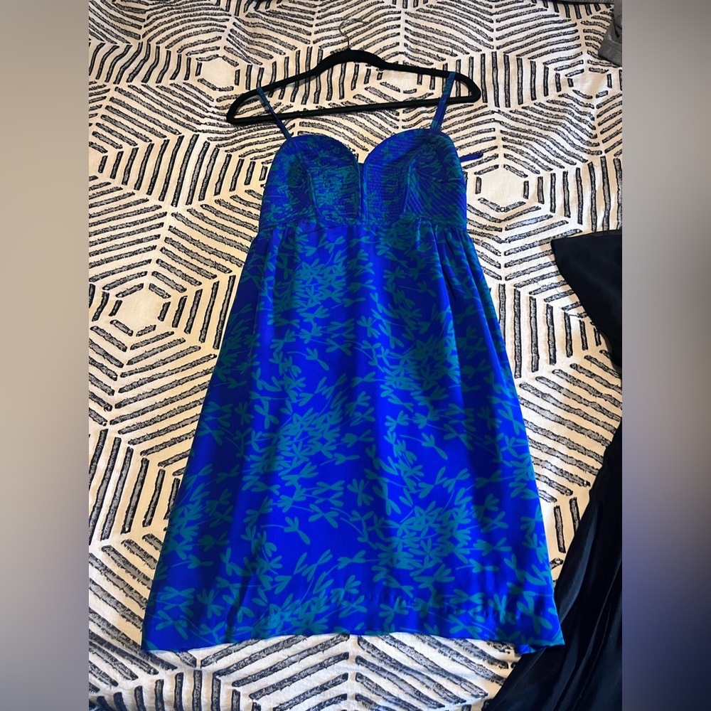 Anthropologie Dragonfly pattern sundress